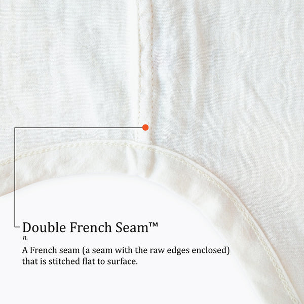 jacquard polka dot dye free organic baby fabric close up